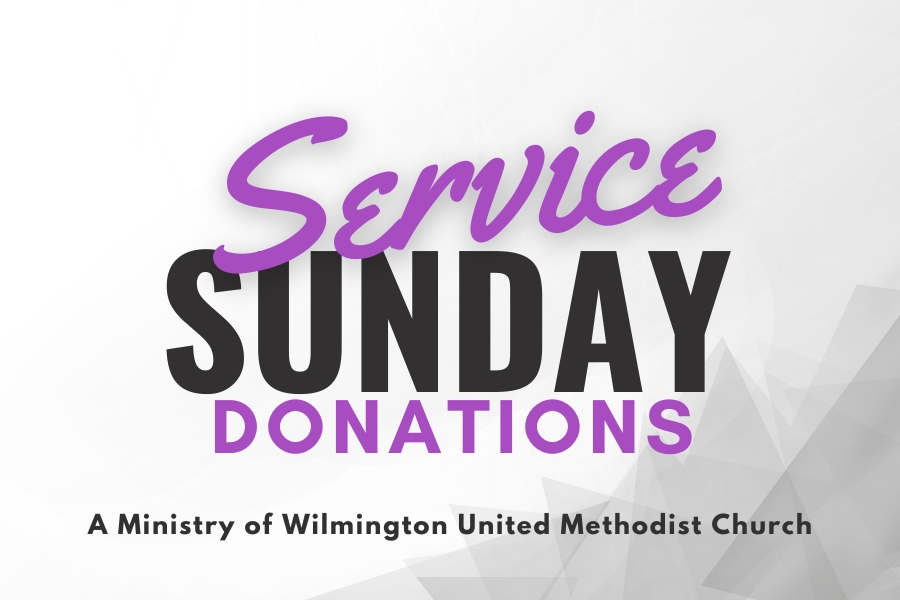 Service Sunday Donations
